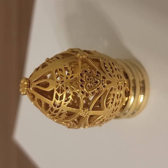 Franklin Mint Other - 1988 Franklin Mint Golden Filigree Easter Egg